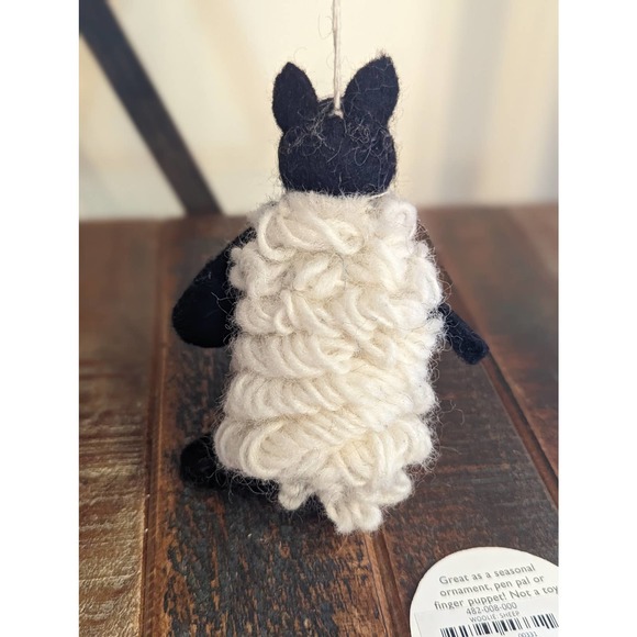 Wild Woolies Sheep Finger Puppet/Ornament - Picture 3 of 9